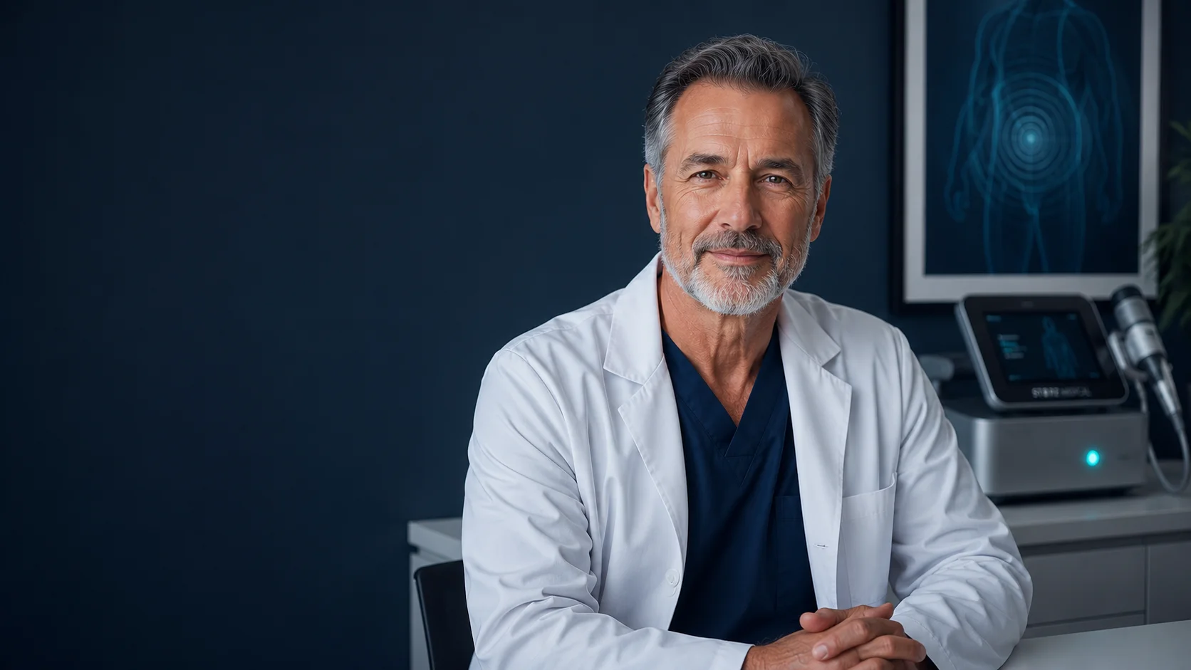 Patient consultation at Shockwave Revibe Clinic — Peyronie's disease treatment, Notting Hill Gate London